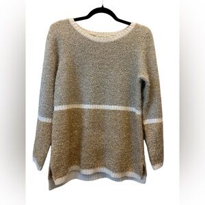 Emaline Cozy Silver and Gold Glitter Sweater